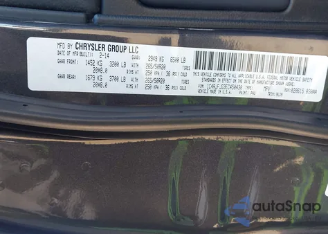 2014 Jeep Grand Cherokee Summit z USA, uszkodzony, nr VIN 1C4RJFJG3EC450430